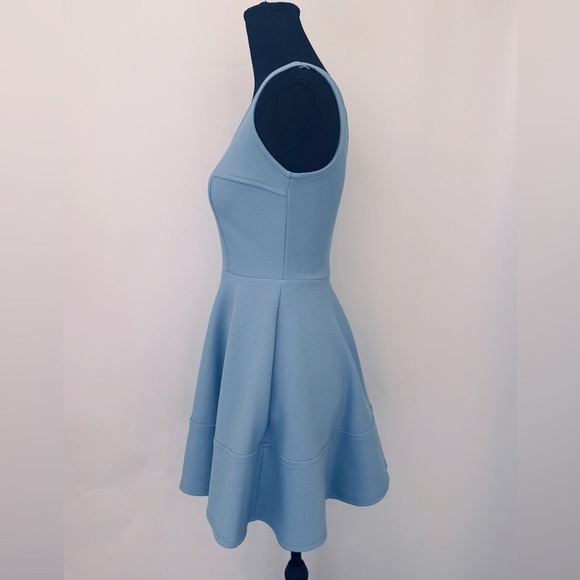 Lulus Home Before Daylight Mini Knee Length Dress, Periwinkle Sky Blue, Size S - Picture 6 of 14